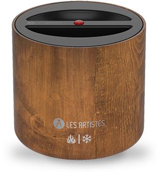 LES ARTISTES A-2347 Food thermobox 700 ml wood motif - Thermos - Main image