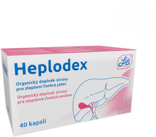 TECHNOLIFE Healthy Life Heplodex 40 capsules - Dietary Supplement - Main image