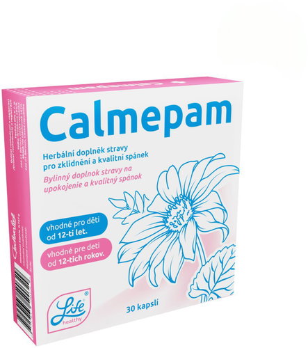TECHNOLIFE Healthy Life Calmepam 30 capsules - Dietary Supplement - Main image