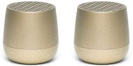 Lexon Twin Mino+ Gold - Bluetooth Speaker