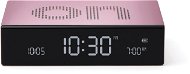 Budík Lexon Flip Premium Light Pink - Alarm Clock