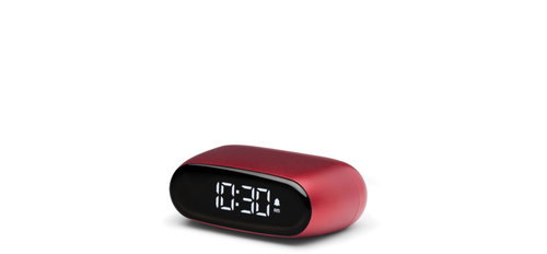 Lexon Minut Dark Red - Ébresztőóra - Fő fotó
