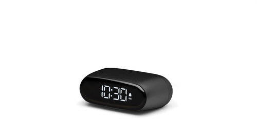 Lexon Minut Black - Alarm Clock - Main image