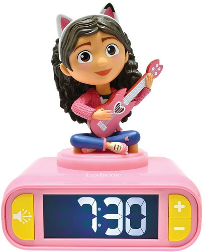 Lexibook Alarm clock with 3D night light Gaby's magic house - Alarm Clock - Main image