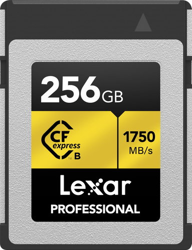 Lexar CFexpress Pro Gold 256GB - Memory Card - Main image