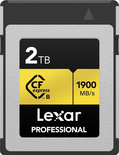 Lexar CFexpress Pro Gold 2TB - Memory Card - Main image