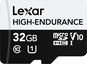 Lexar microSDHC High-Endurance 32GB - Paměťová karta