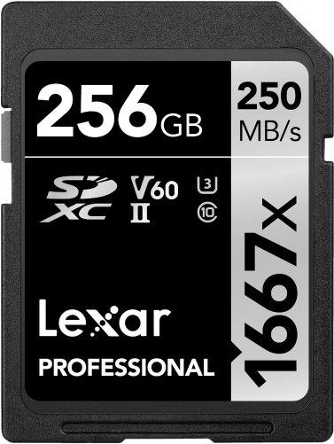 Lexar SDXC Pro 1667X 256 GB - Speicherkarte - Hauptbild
