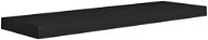 Lex Nástenná polica 60 × 23,5 cm, čierna - Polica