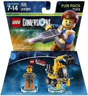 Méretek LEGO Lego Movie Emmet Fun Pack - Játékfigura
