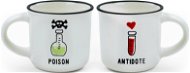 Set hrnečků Legami Espresso For Two - Poison & Antidote - Sada