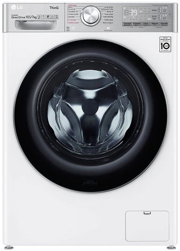 LG F104DV9RD2E - Steam Washing Machine with Dryer - Main image