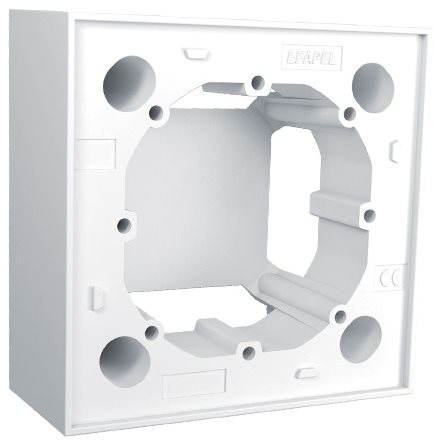 LOGUS90 box for surface mounting, white - Minibox - Main image