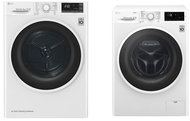 LG F84J6TY0W + LG RC82EU2AV4W - Washer Dryer Set