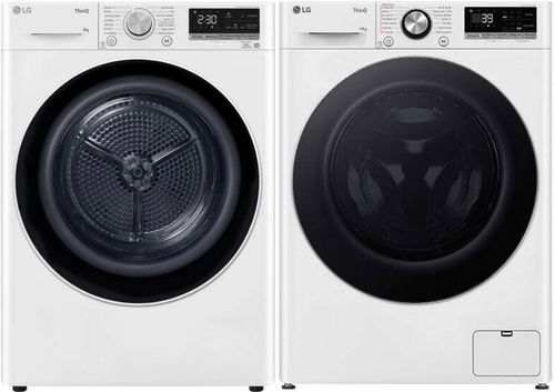 LG FSR7A04WC + LG RC91V9AV4N - Set pračka a sušička - Hlavní obrázek
