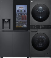 LG GSXE90EVAD + LG WashTower WT1210BBF - Appliance Set