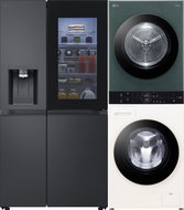 LG GSXE90EVAD + LG WashTower WT1210EGF - Appliance Set