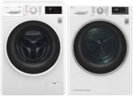 LG F84J6TY0W + LG RC82EU2AV3W - Washer Dryer Set
