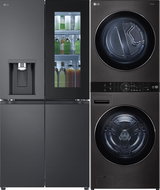 LG GMG960EVEE + LG WashTower WT1716BBF - Appliance Set