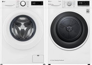 LG FSR5A94WH + LG RC91V5AV6N - Washer Dryer Set