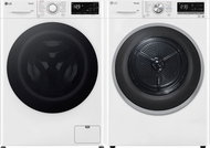 LG FASR3A04WW + LG RC91V9AVSN - Washer Dryer Set
