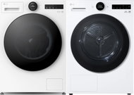 LG F4X7513TLB + LG RHX7009TLB - Washer Dryer Set