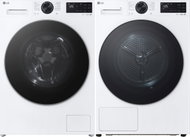 LG F4X5013TLC + LG RHX5008TLB - Washer Dryer Set