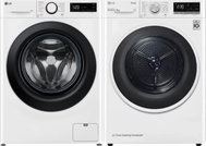 LG FSR5A94WL + LG RC8TV9AVHN - Washer Dryer Set