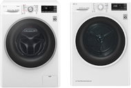 LG F94J7VY0W + LG RC82EU2AV4W - Washer Dryer Set