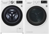 LG F4WV910P2  + LG RC82EU2AV4Q - Washer Dryer Set