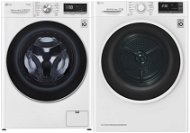 LG F4WV708P1 + LG RC82EU2AV4Q - Washer Dryer Set