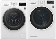 LG FW62J6WY1 + LG RC82EU2AV4Q - Set pračka a sušička