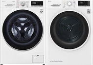 LG F4WN508S0 + LG RC81EU2AV4Q - Washer Dryer Set
