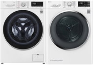 LG F4WT409AIDD + LG RC91U2AV2W - Washer Dryer Set