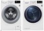 LG F48V3TW4W + LG RC82EU2AV4Q - Washer Dryer Set