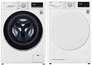 LG F4WT409AIDD + LG RC81V5AV0Q - Washer Dryer Set