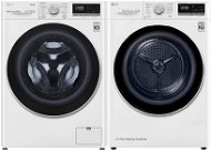 LG F4WV710P0E + LG RC81V9AV4Q - Washer Dryer Set