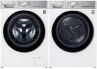 LG F610V10RW2W + LG RC91V9AV2QR - Washer Dryer Set