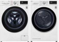 LG F4WV910P2E + LG RC91V9AV4Q - Washer Dryer Set