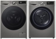LG FSR7A04PG + LG RC91V9EV2N    - Washer Dryer Set