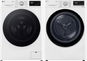 LG FASR3A04WS + LG RC91V9AV4N - Set pračka a sušička