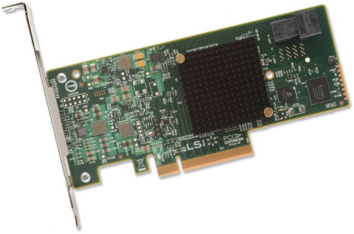  LSI MegaRAID SAS 9341-4i SGL  - Controller Unit - Main image