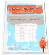 Notebook Cover LINARTS Set "First Days of School" - Mix of Sizes / 40mic, Transparent - Pack of 29pcs - Obal na sešity