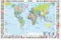 LINARTS mit Karte WORLD - Schreibunterlage