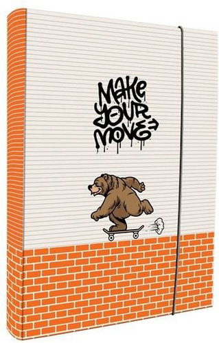 LINARTS Grizzly skate A5 - Desky na sešity - Main image