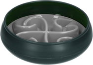 Eat Slow Live Longer Tumble slow motion, grey, 20 cm - Dog Bowl
