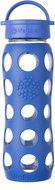 Lifefactory Glass bottle 650 ml classic cap Cobalt - Drinking Bottle