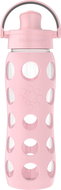Lifefactory Glass bottle 650 ml ACTIV cap Desert Rose - Drinking Bottle