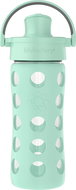 Lifefactory Glass bottle 350 ml ACTIV cap Mint - Drinking Bottle
