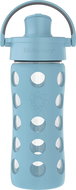 Lifefactory Glass bottle 350 ml ACTIV cap Denim - Drinking Bottle